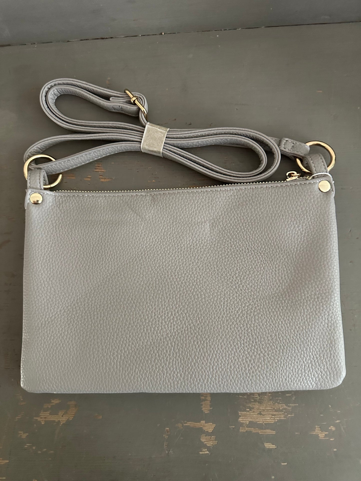 Crossbody Handbag - Light Grey
