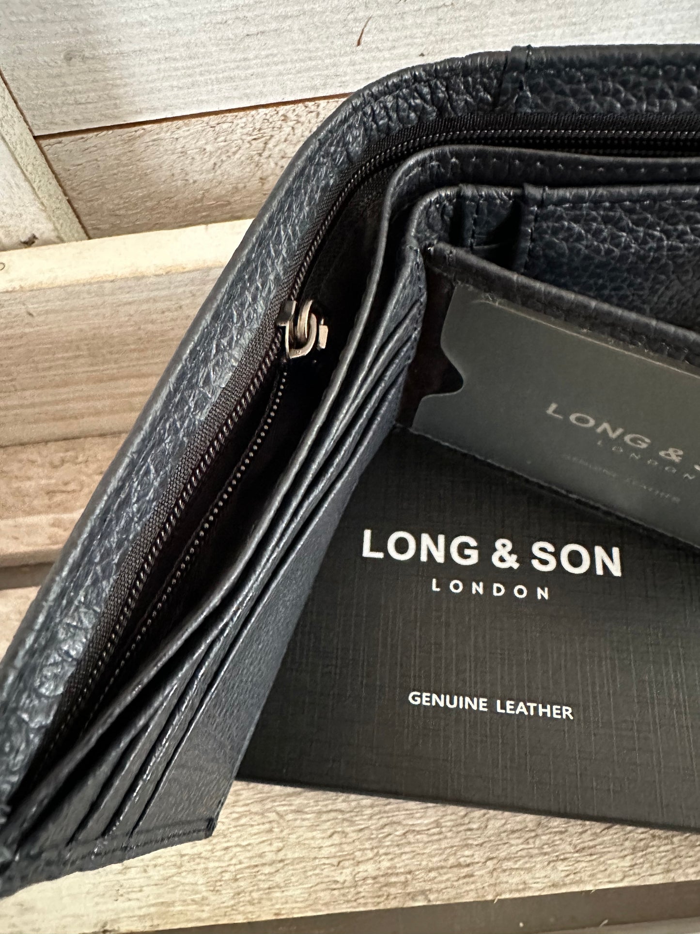 Leather Wallet - Black