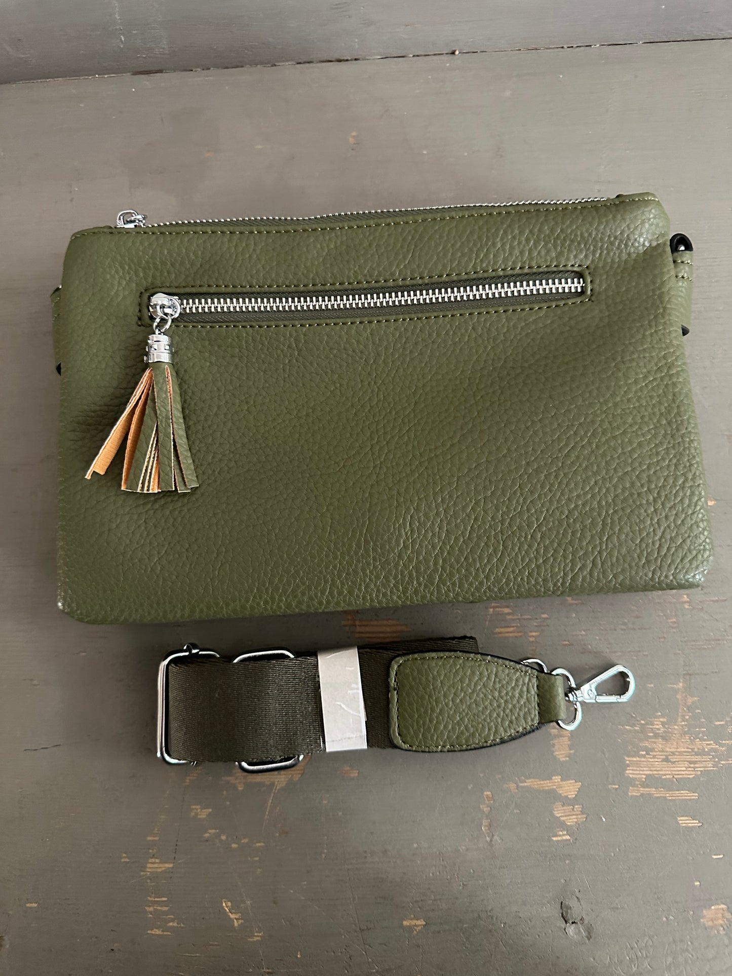 Crossbody Handbag - Green