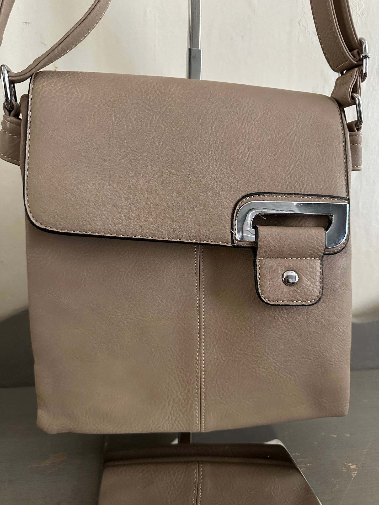 Crossbody Handbag - Khaki