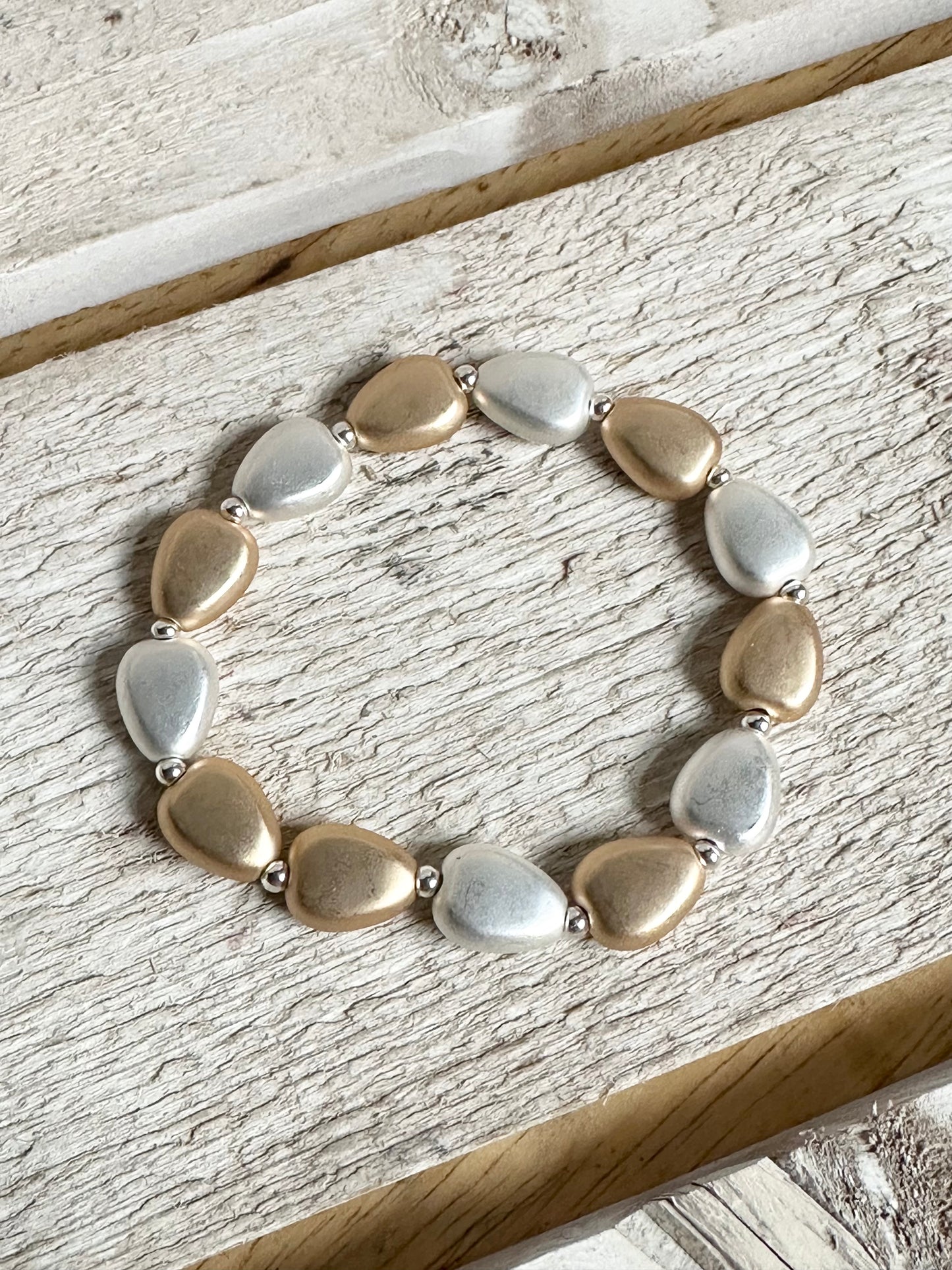 Elasticated Bracelet - Heart