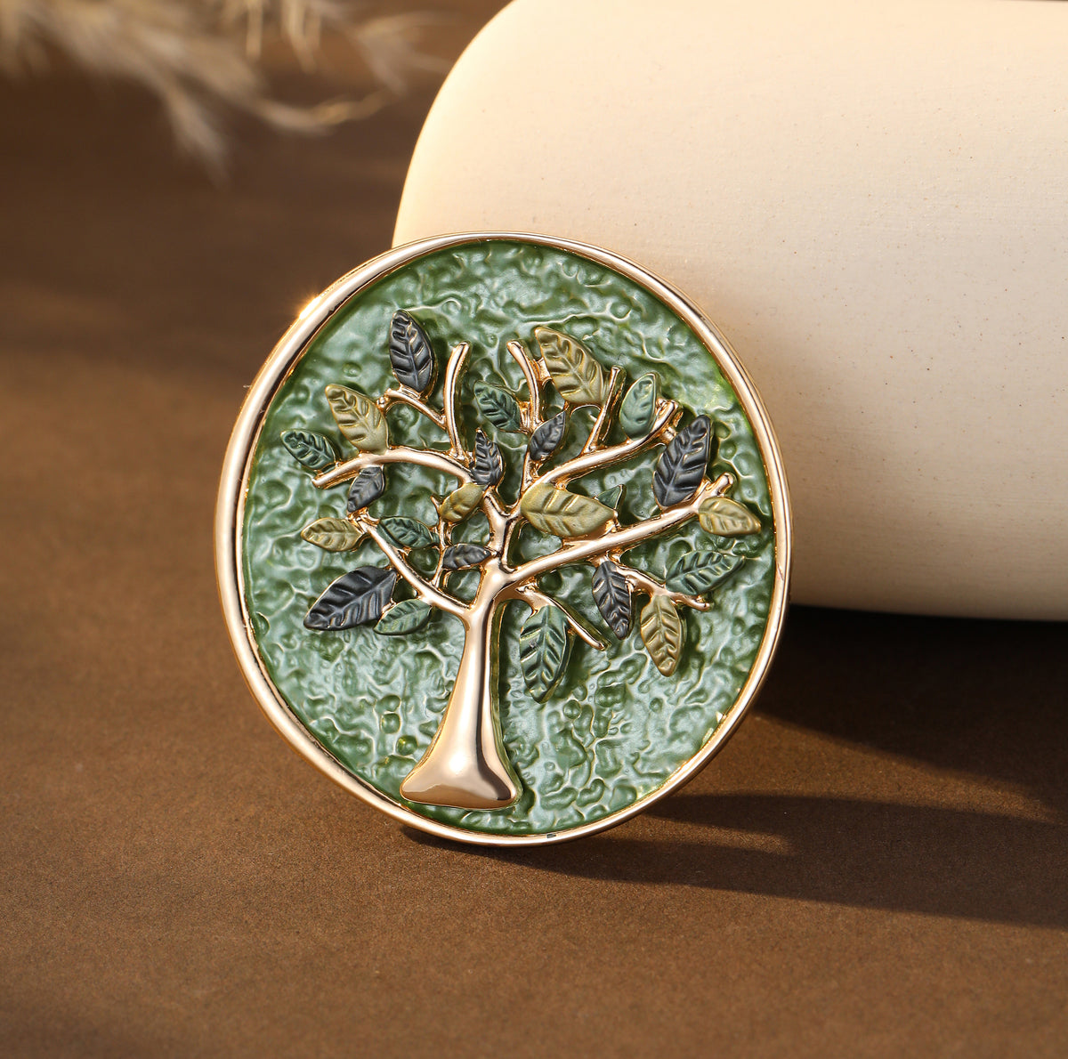 Tree of Life Magnetic Brooch