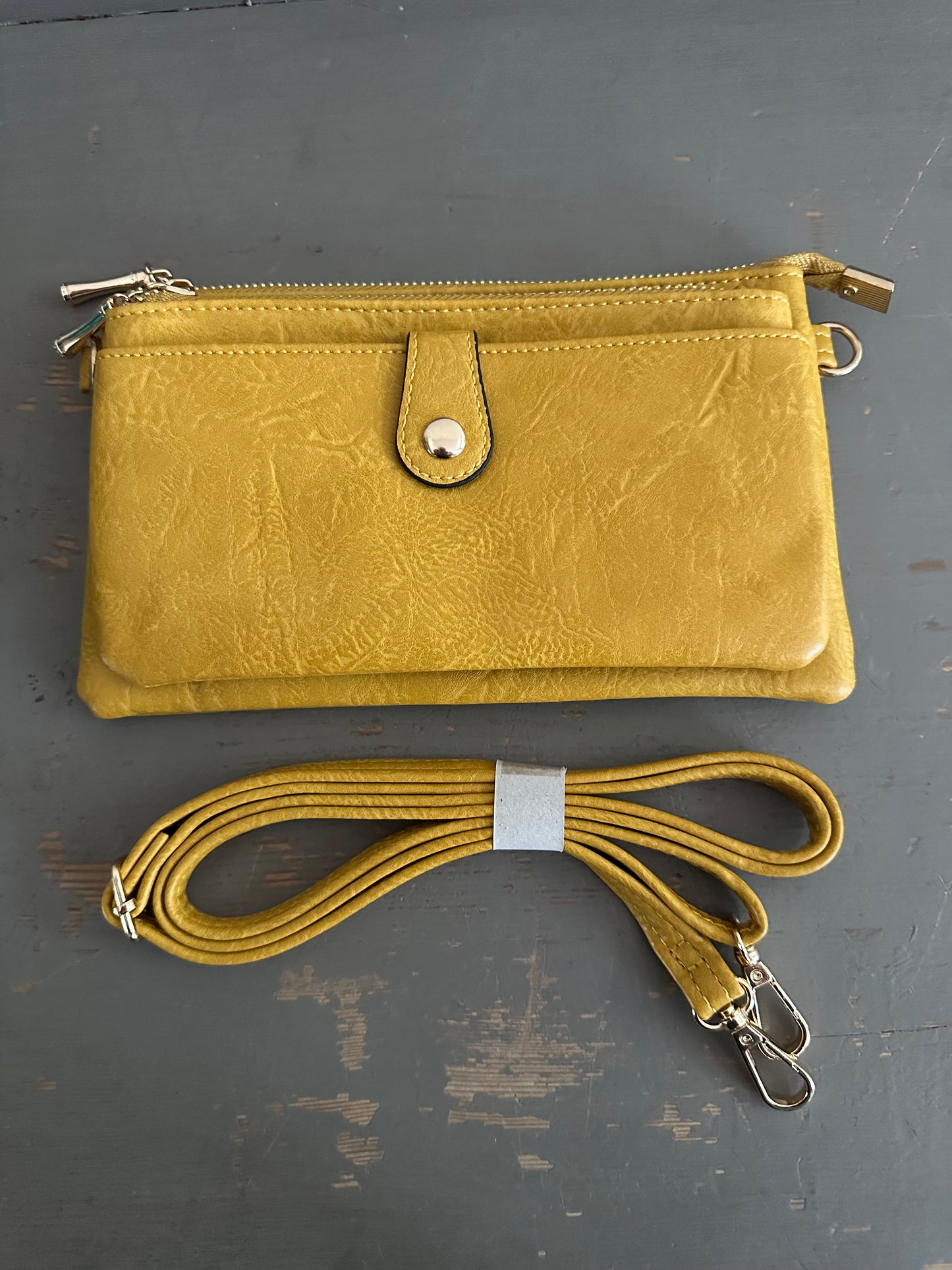 Crossbody Handbag - Yellow