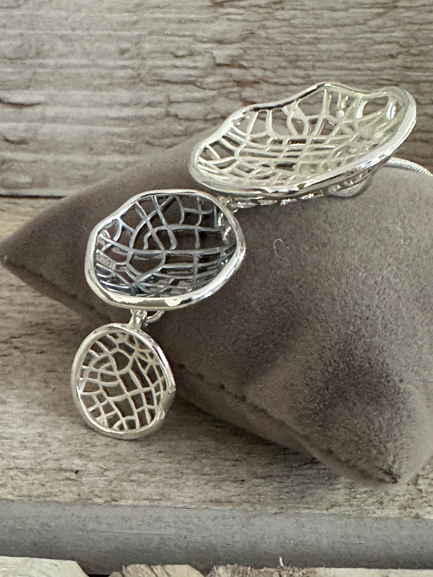Triple Pendant Short Necklace