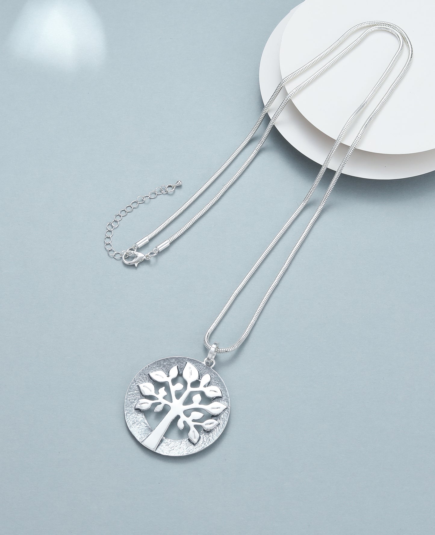 Tree of Life Pendant Long Necklace