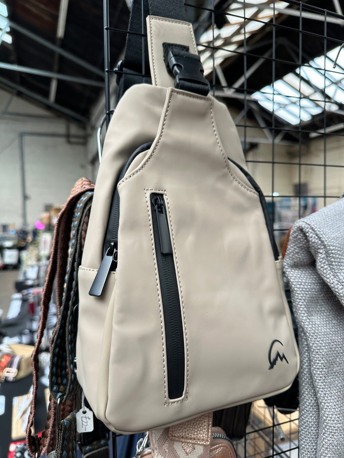 Artic One - Waterproof Unisex Sling Bag - Khaki