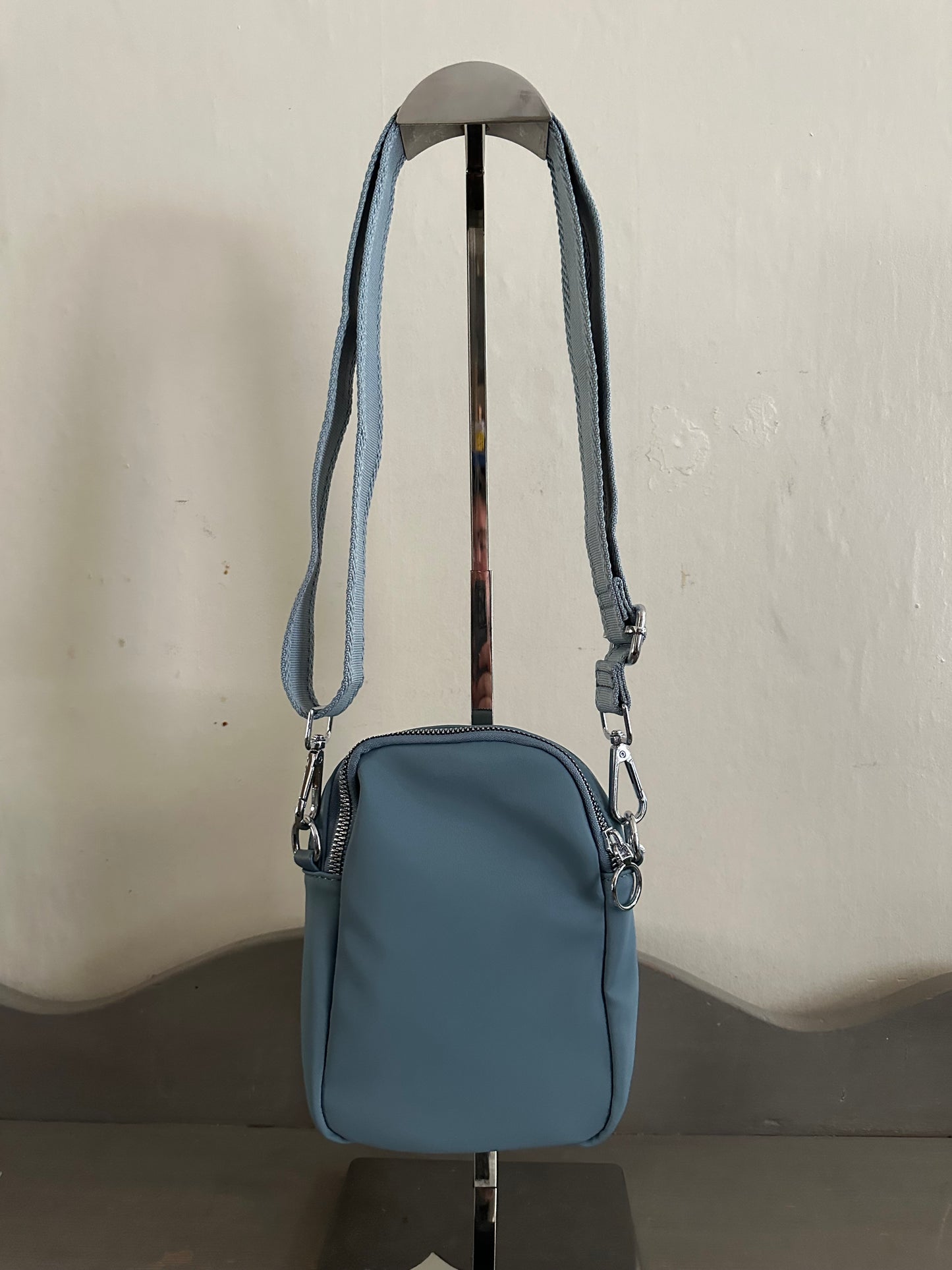 Crossbody Handbag - Denim Blue