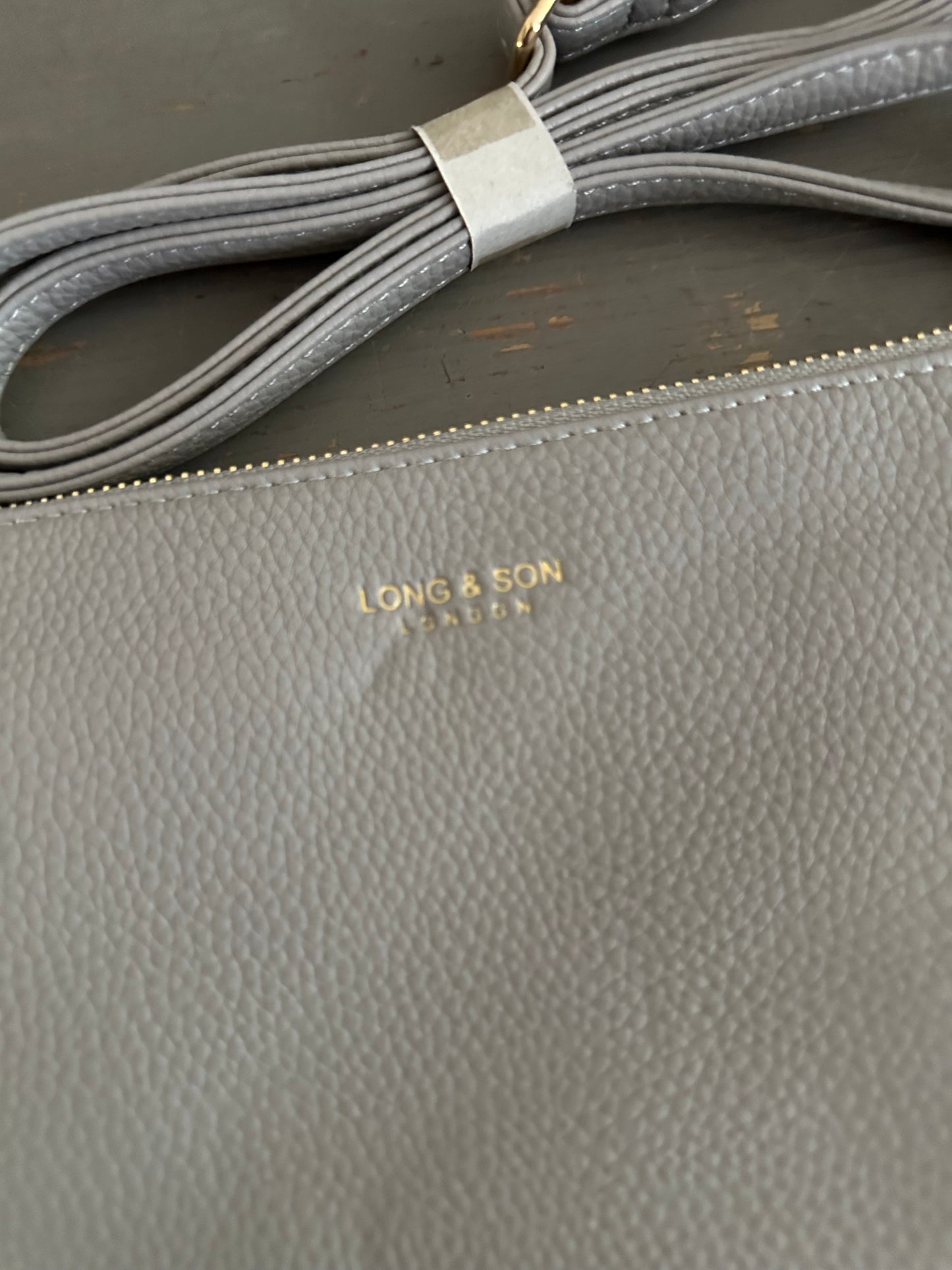 Crossbody Handbag - Light Grey