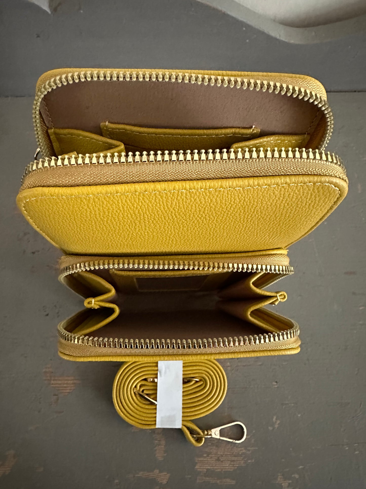 Crossbody Handbag - Yellow