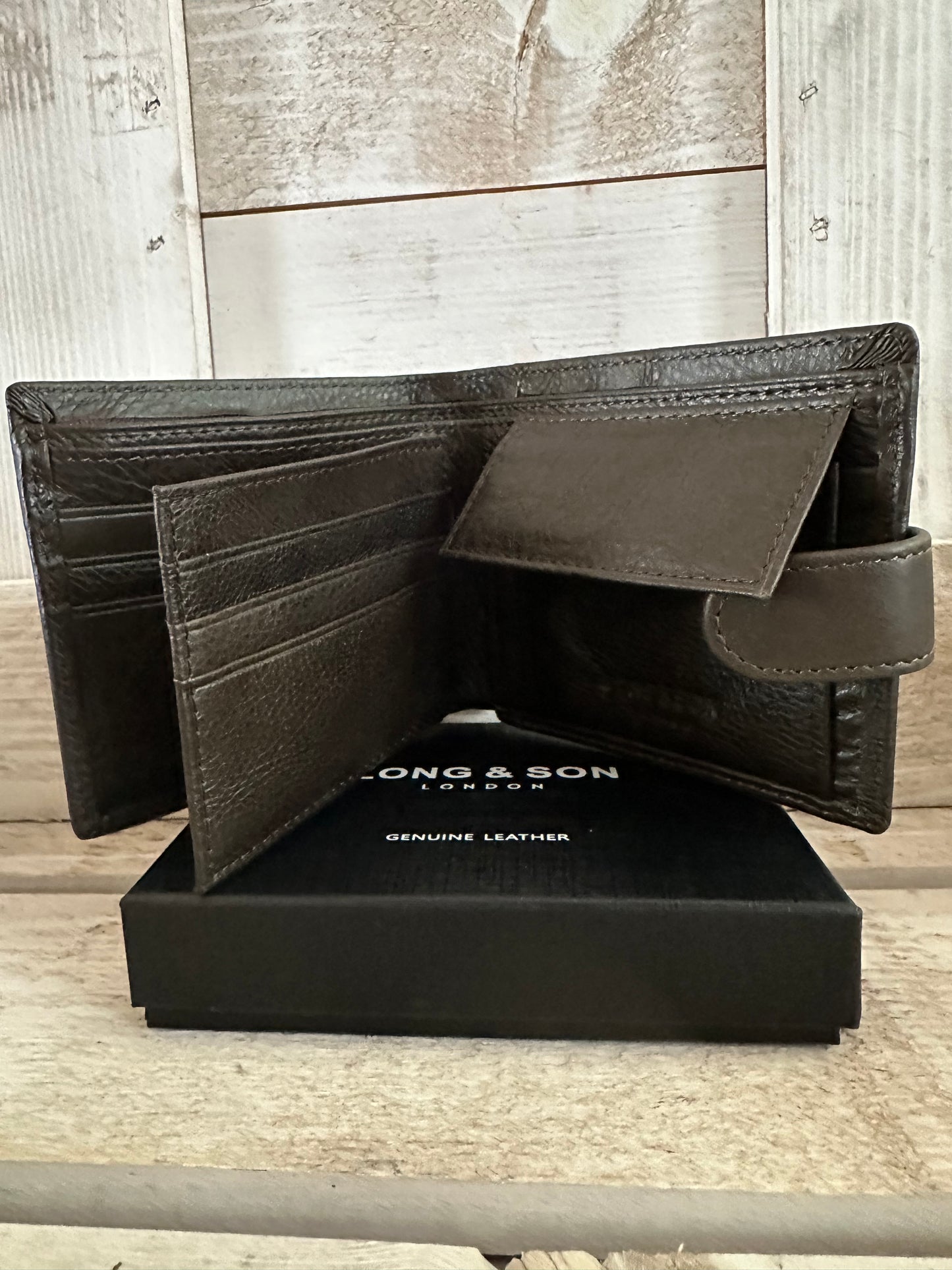 Leather Wallet - Coffee