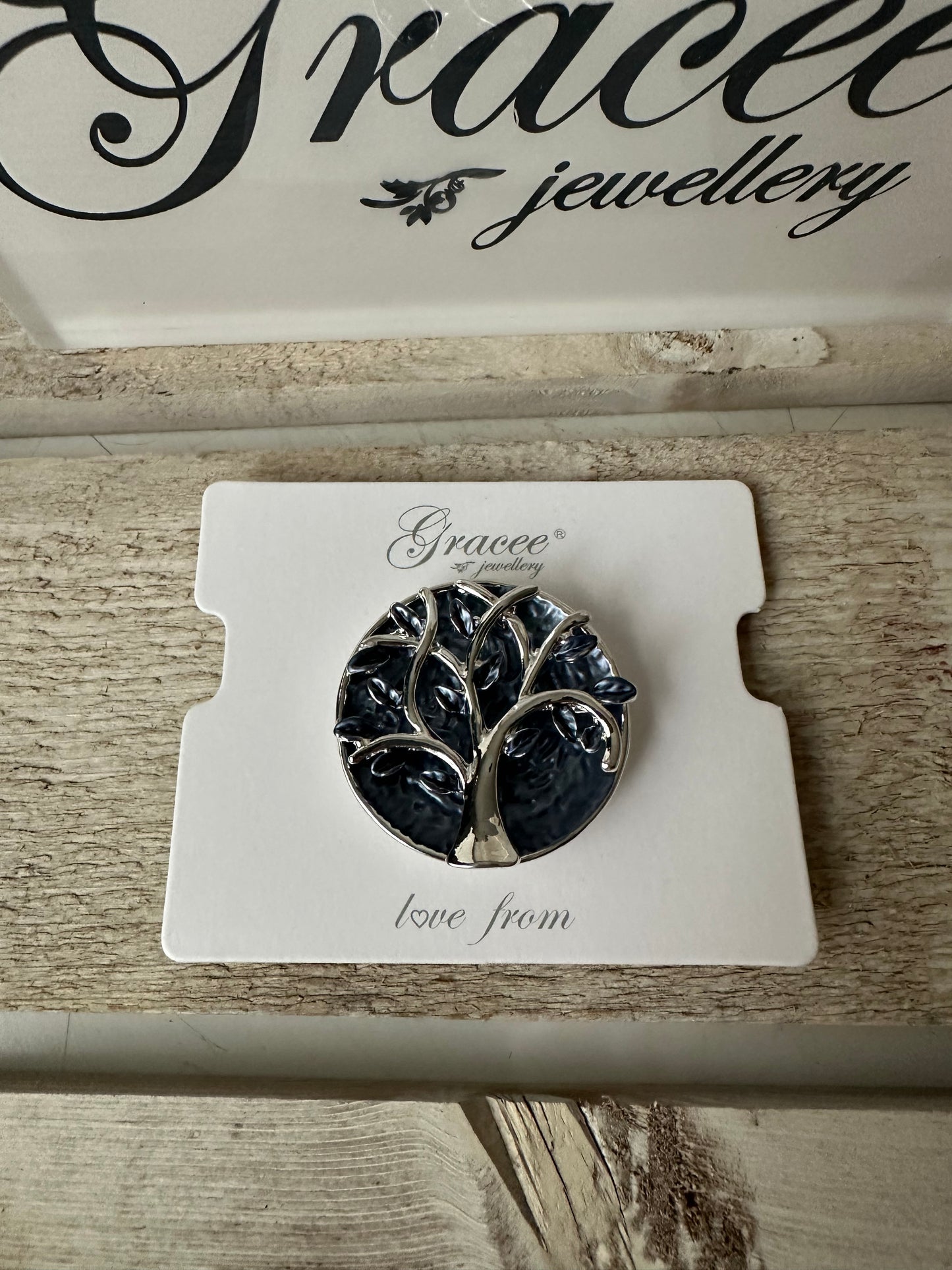 Tree Magnetic Brooch