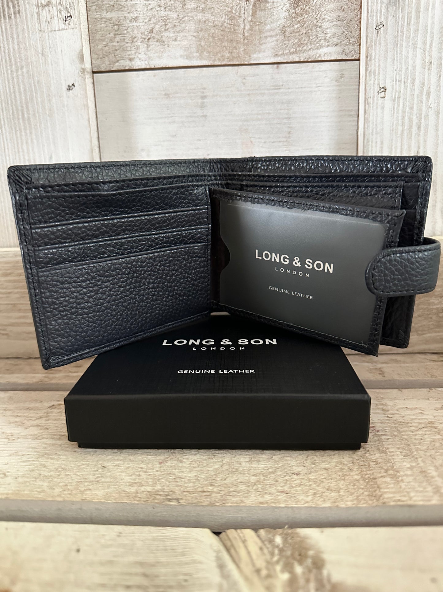 Leather Wallet - Black