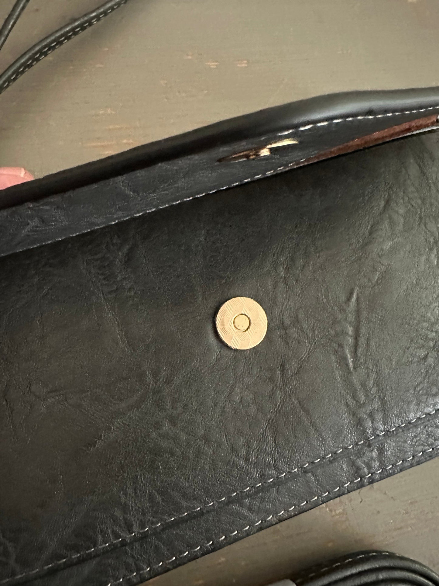 Crossbody & Wristlet Purse - Dark Grey