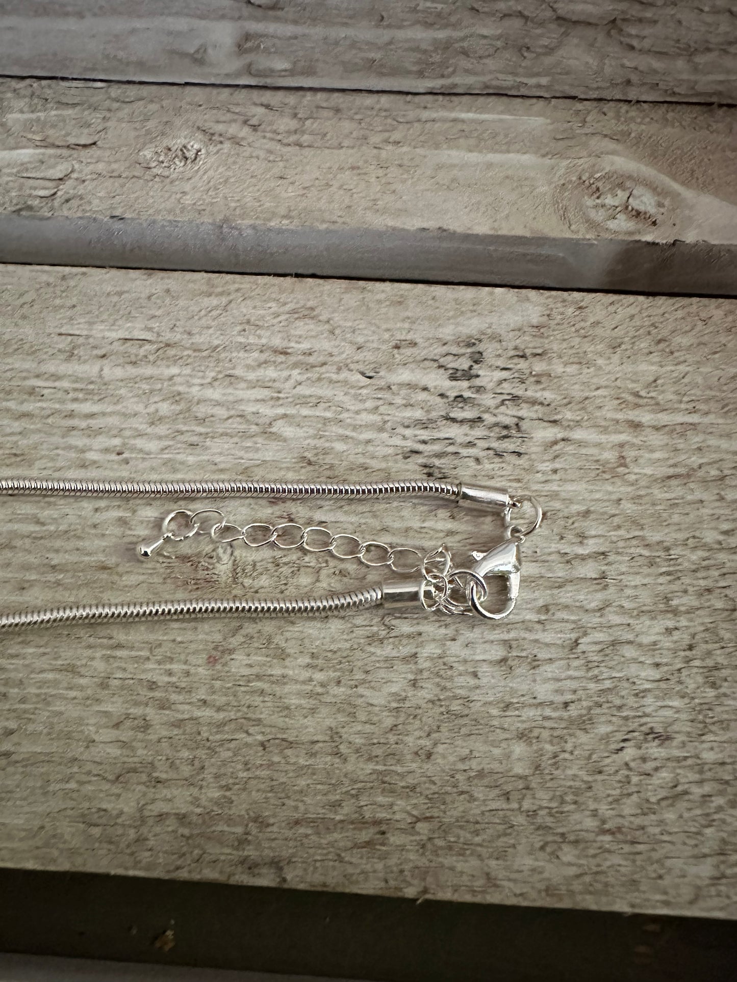 Two Tone Circle Pendant Long Necklace