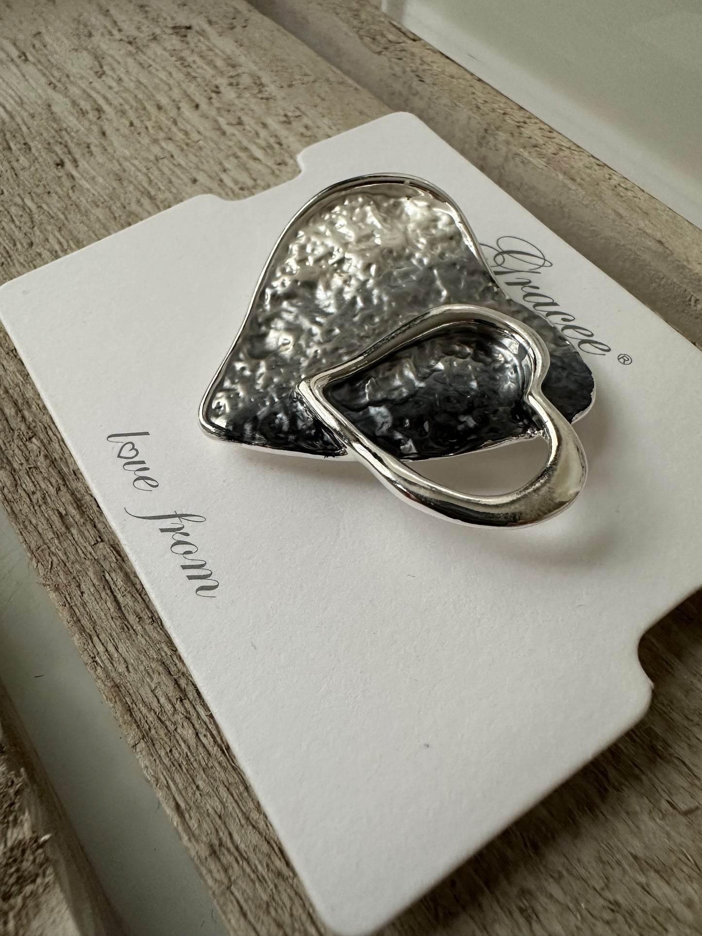 Heart Magnetic Brooch