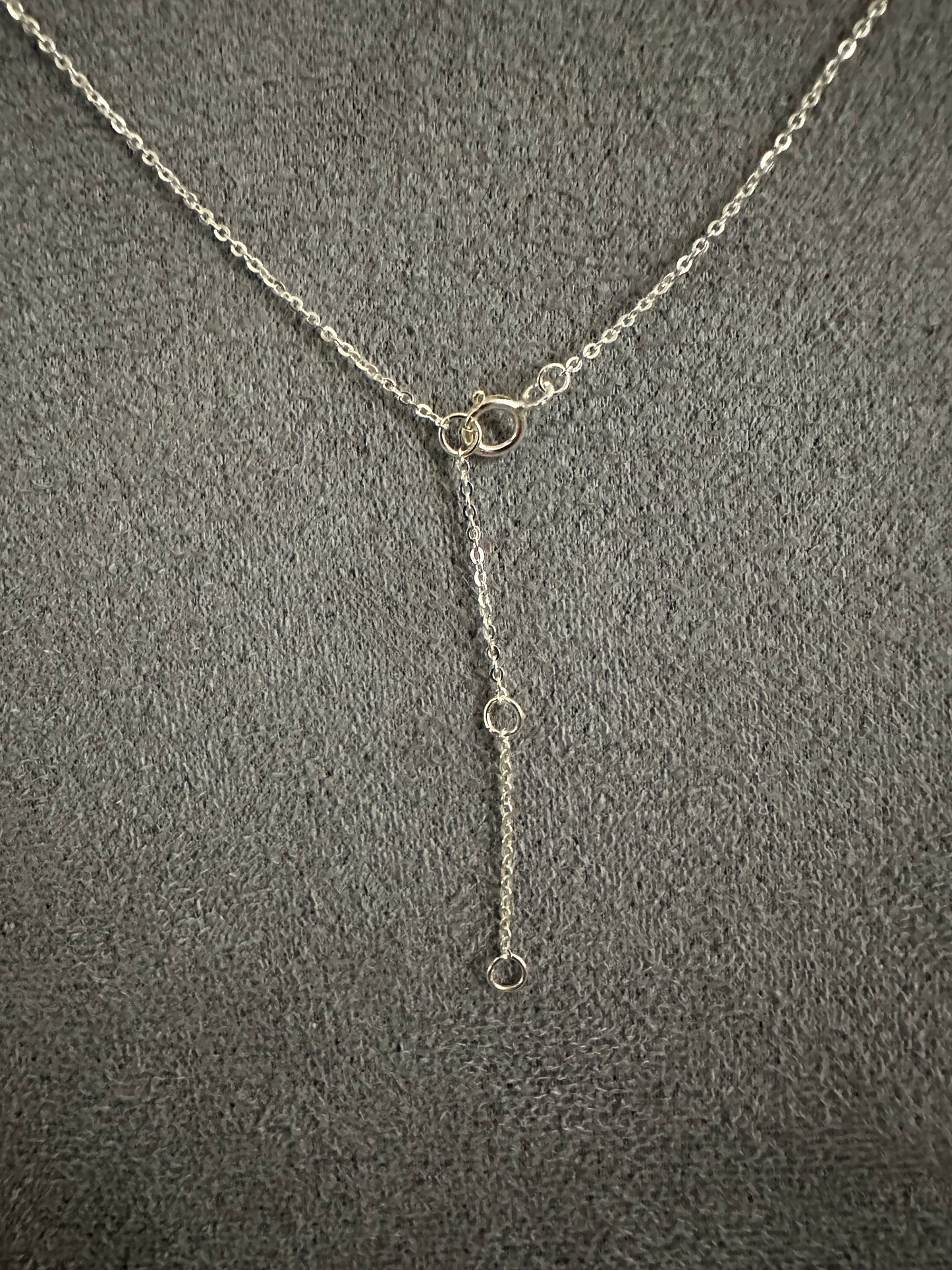 925 Silver Heart Pendant Short Necklace