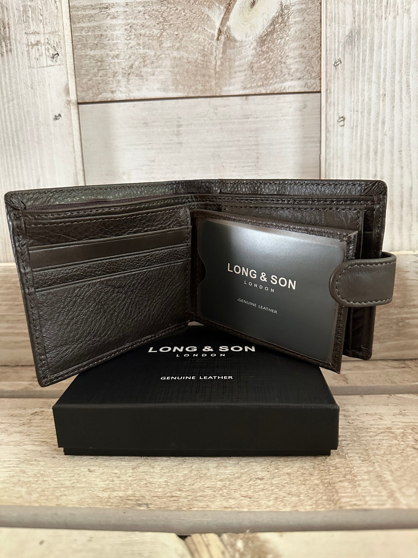 Leather Wallet - Coffee
