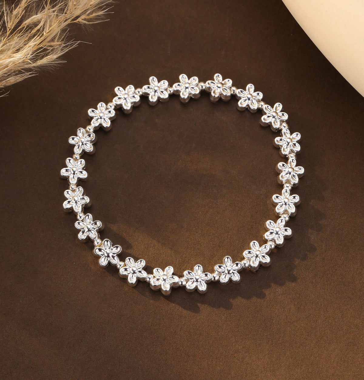 Elasticated Bracelet - Flower