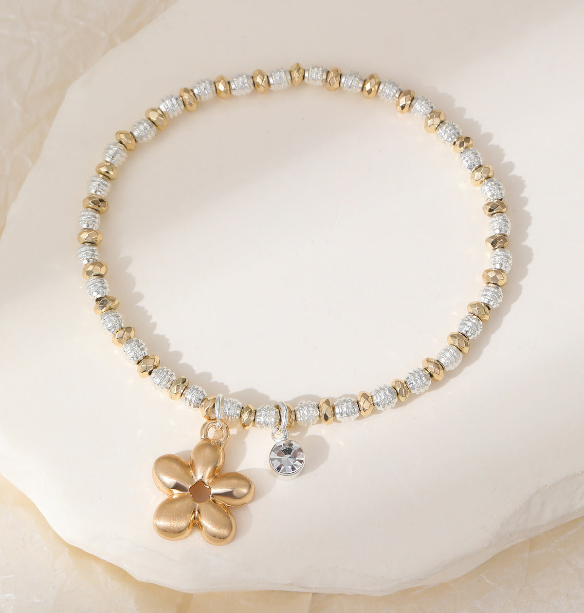Elasticated Bracelet - Flower