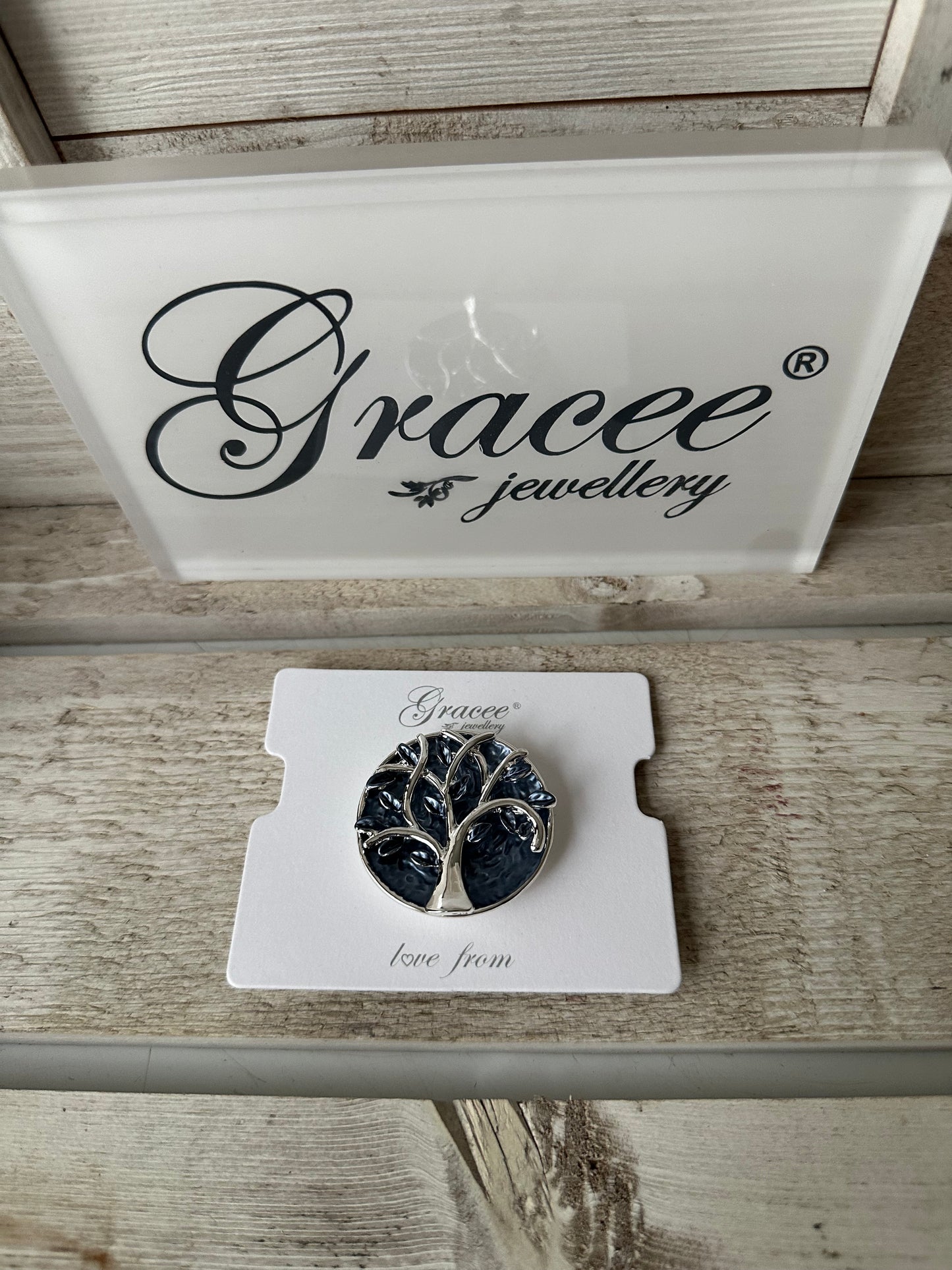 Tree Magnetic Brooch