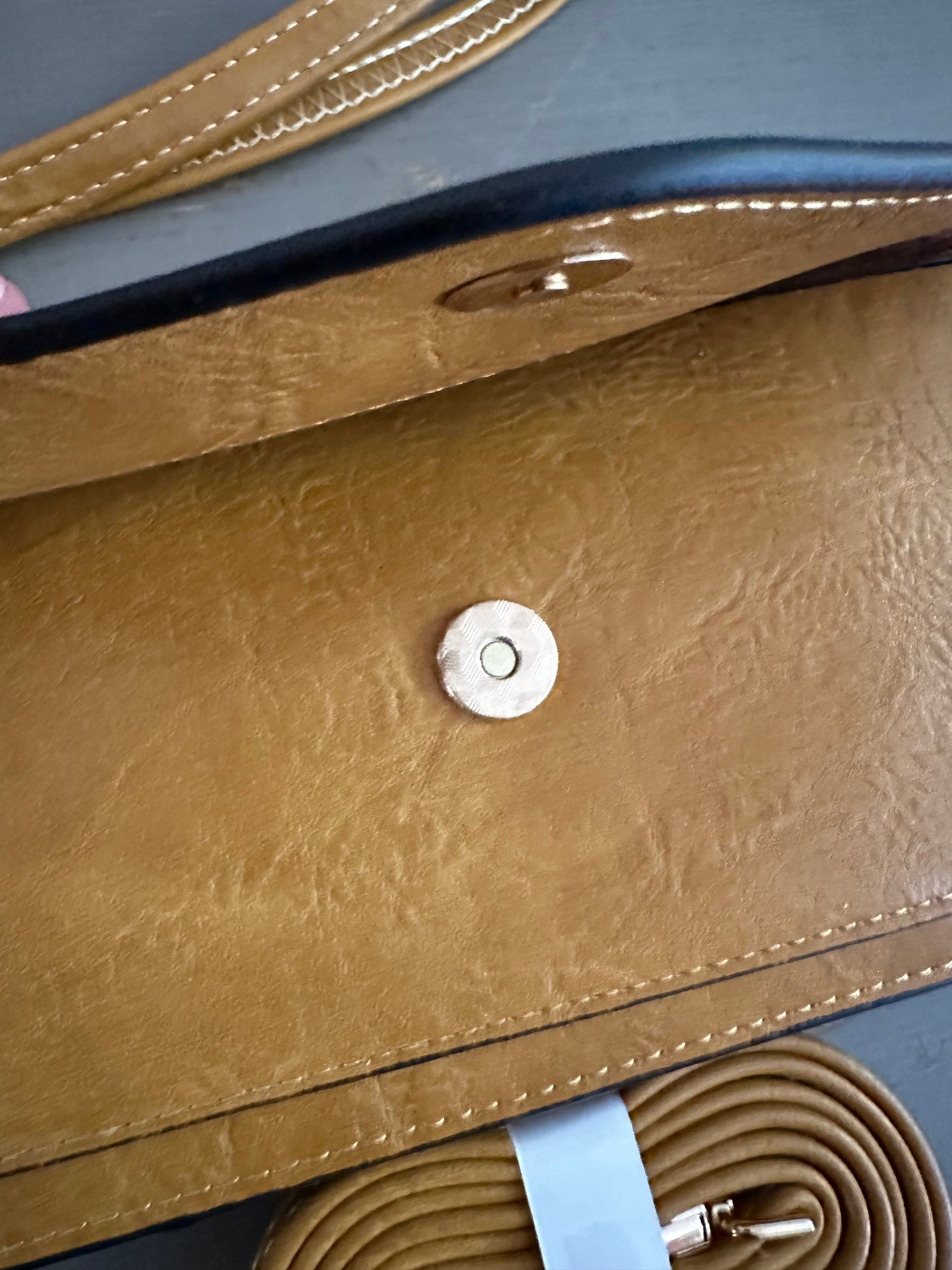 Crossbody & Wristlet Purse - Yellow