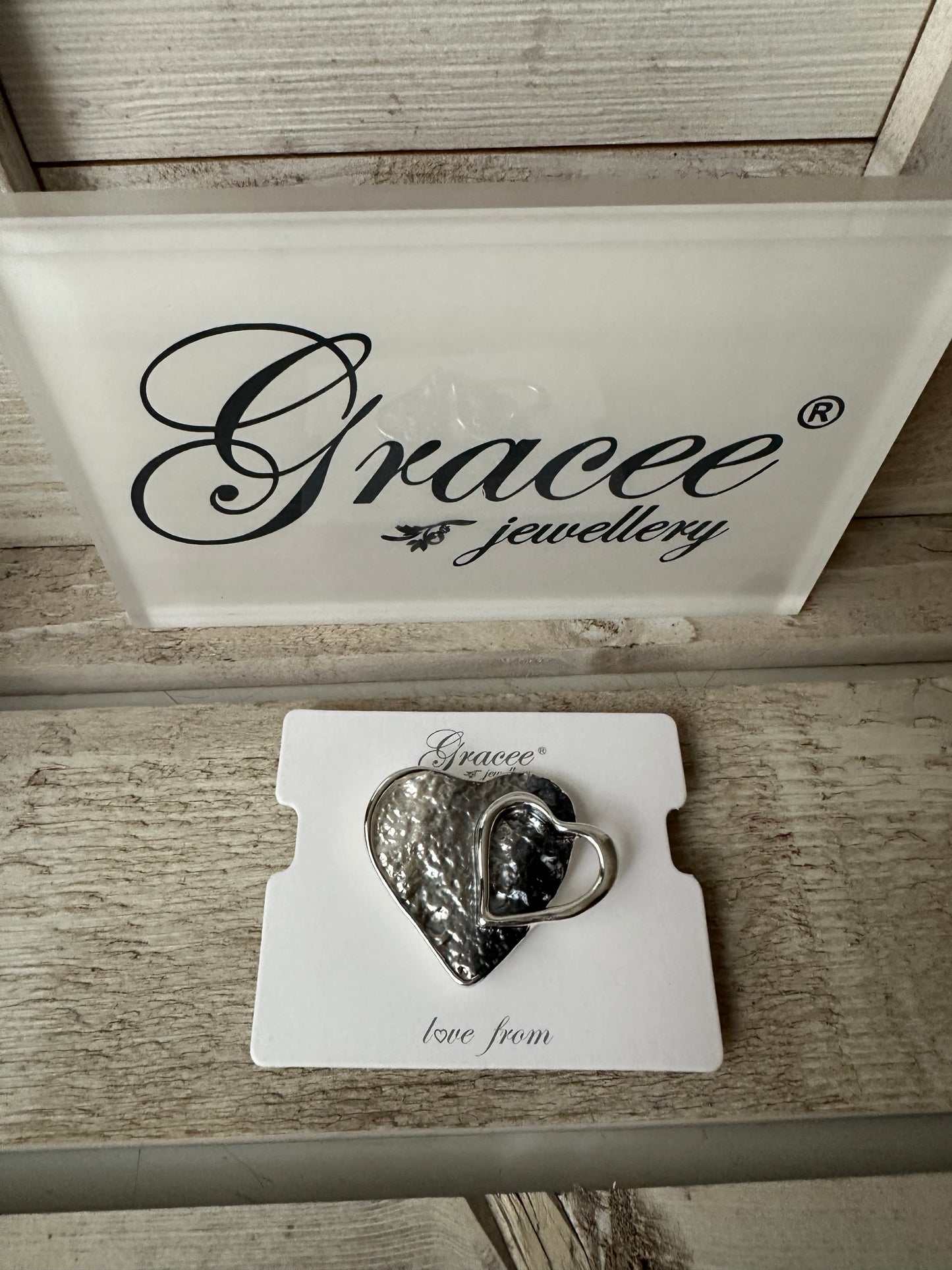 Heart Magnetic Brooch