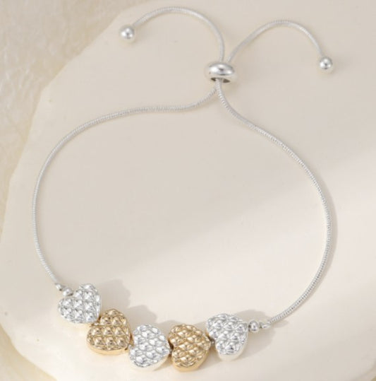 Heart Adjustable Bracelet