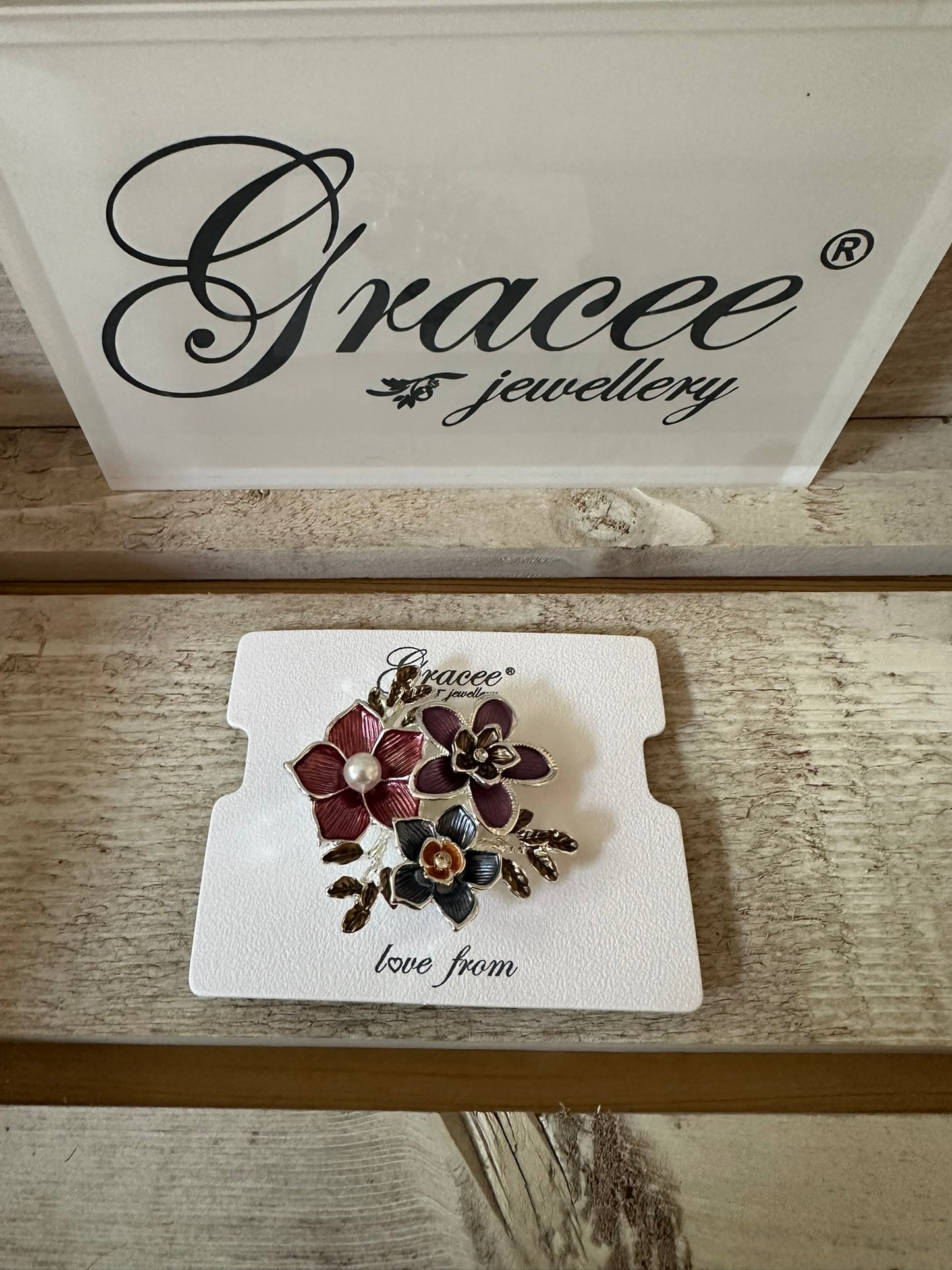 Flower Magnetic Brooch