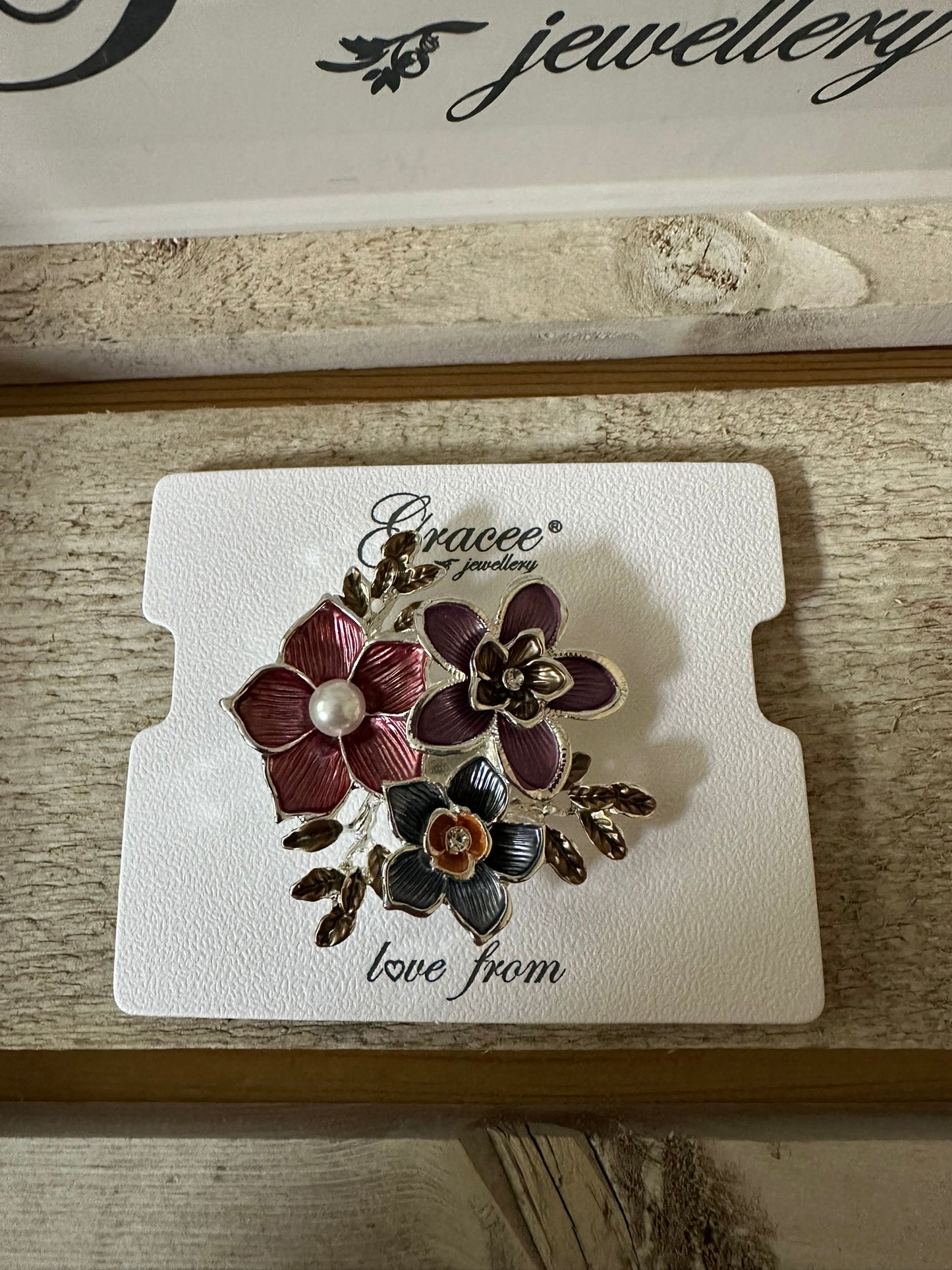 Flower Magnetic Brooch