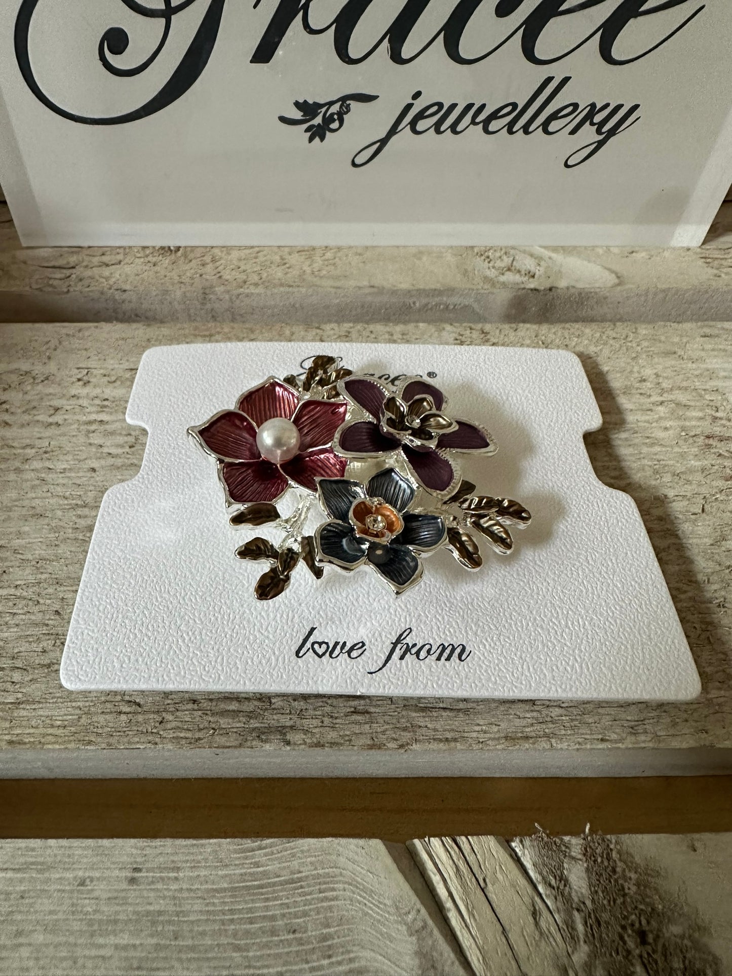 Flower Magnetic Brooch