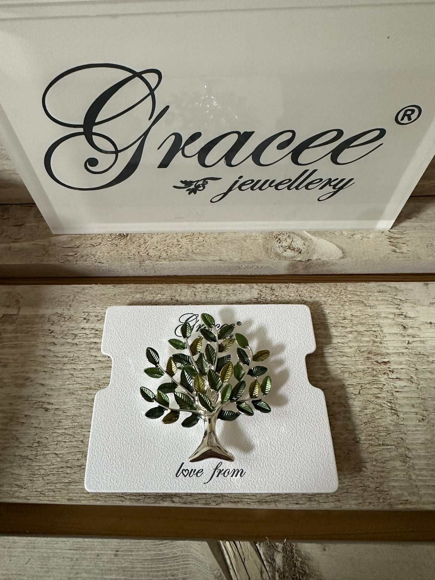 Tree Magnetic Brooch