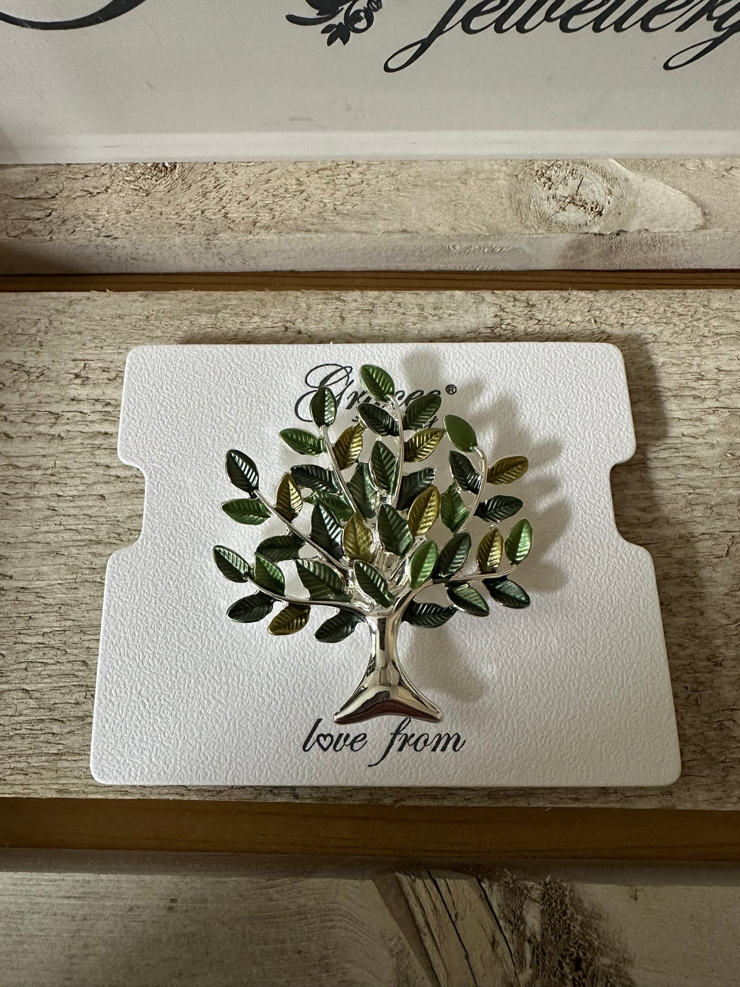 Tree Magnetic Brooch