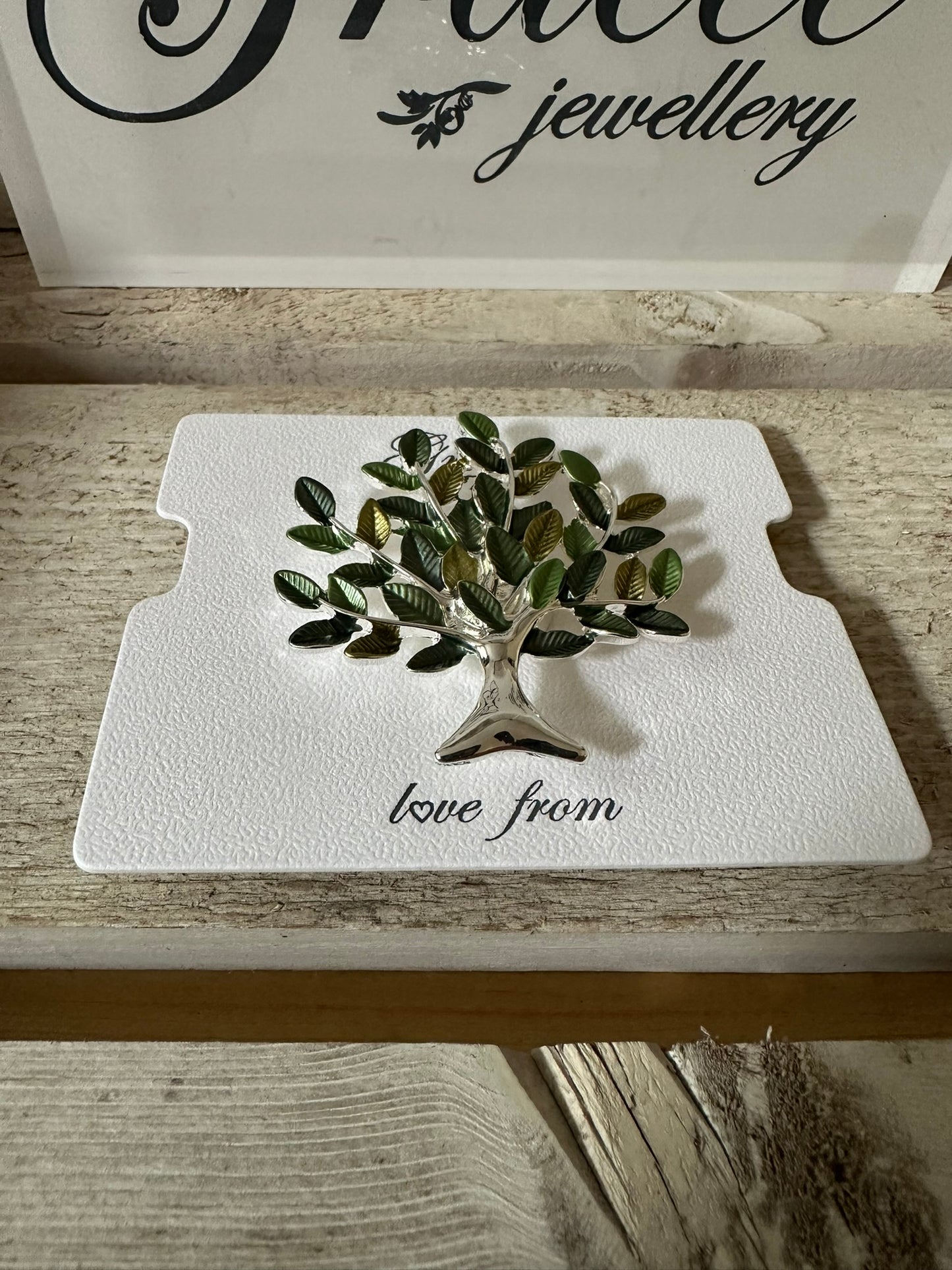 Tree Magnetic Brooch