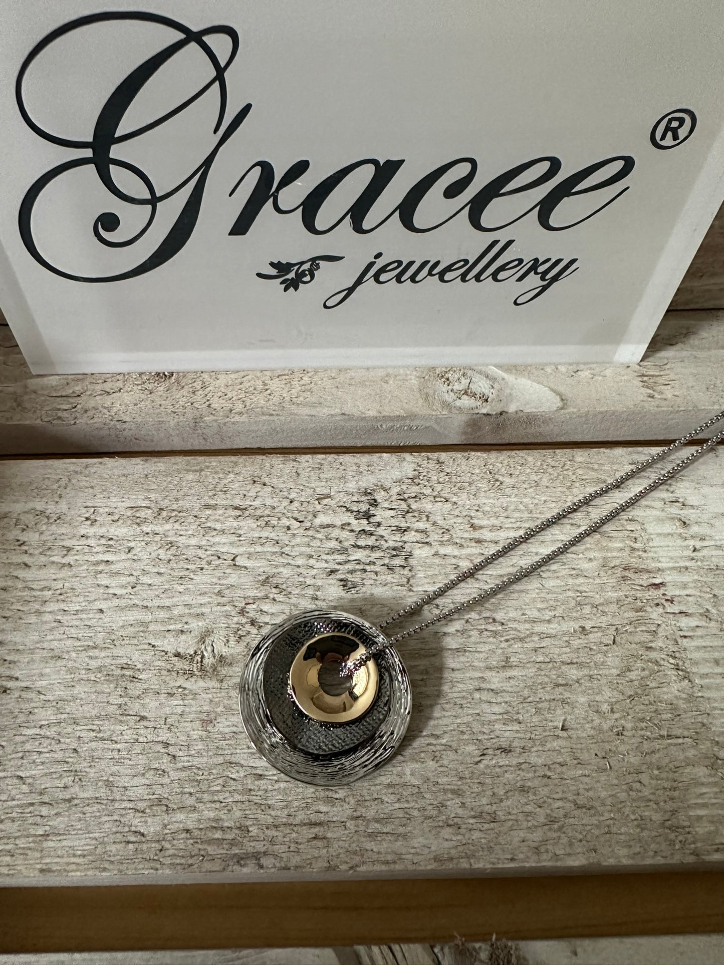 Triple Pendant Short Necklace