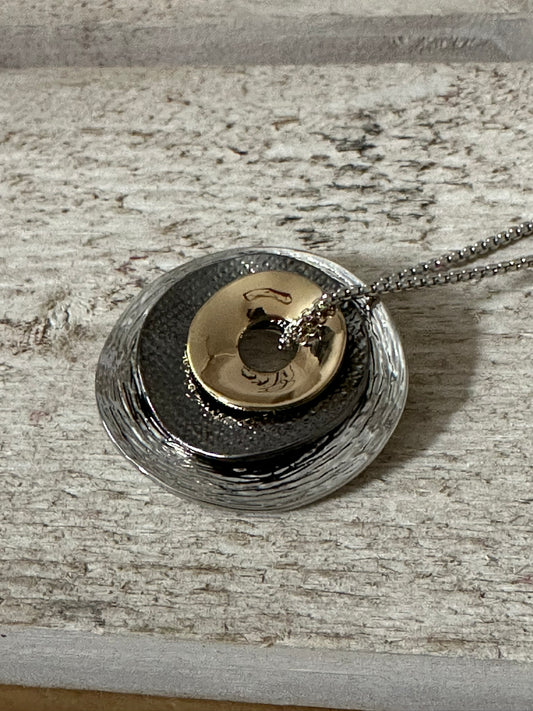 Triple Pendant Short Necklace