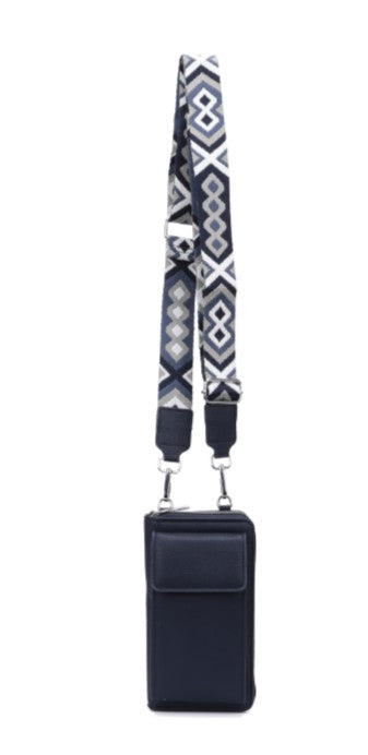 Phone Pouch Crossbody - Navy