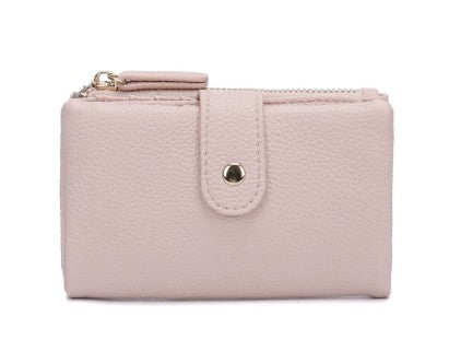 Small Soft Bifold Purse - Pink