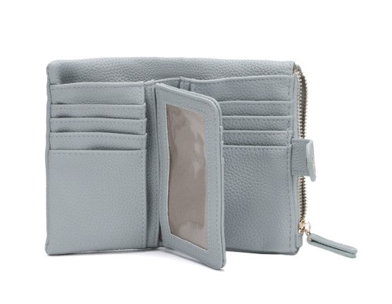 Small Soft Bifold Purse - Pink